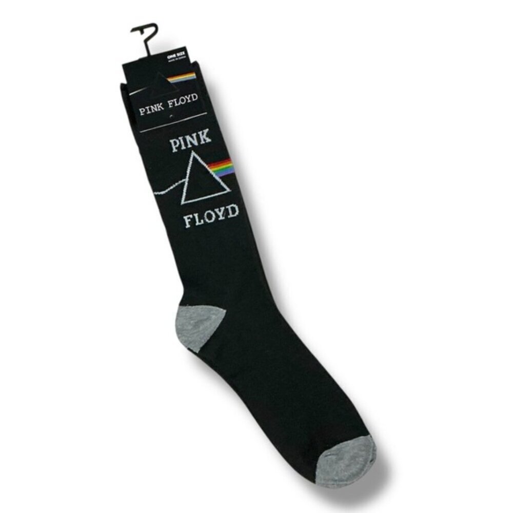 Pink Floyd Crew Socks Novelty Mid Calf Casual Dress Black Unisex Adult One Size - Picture 8 of 16